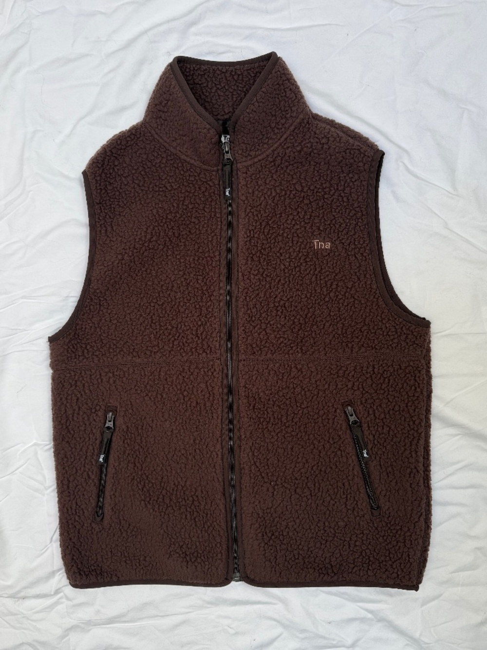 Aritzia TNA Polartec Thermal Pro Mockneck Hi-Hip Vest